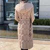 Plus Size Fashion Winter Long Vest Woman Coats Elegant Thick Warm Sleeveless Parka Women's Jackets