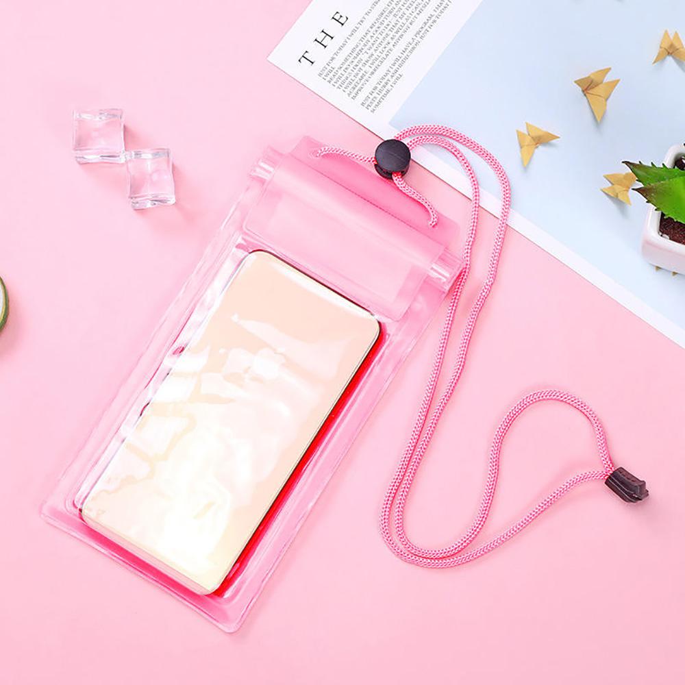 

High Waterproof Sealing Swimming Bag Mobile Phone Pouch Large Size Transparent Underwater Dry Protection Bag for iPhone Xiaomi