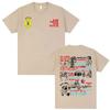 Bad Bunny Debi Tirar Mas Fotos DTMF Album Print T Shirt Men Women Casual Cotton Oversized Tee Shirt Retro Hip Hop Summer Tshirt