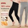 LANGSHA Men's 100% Cotton Anti-bacterial Thermal Underwear (2-Pack)