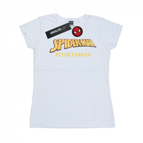 

Marvel Womens/Ladies Spider-Man AKA Peter Parker Cotton T-Shirt XXL білий