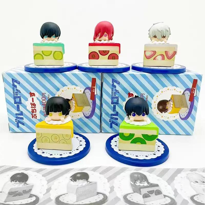 BLUE LOCK Actionfigur Schlaf Gacha Niedliches Cartoon-Ornament Isagi Yoichi Chigiri Hyoma Nagi Seishiro Rin Itoshi Modellspielzeug
