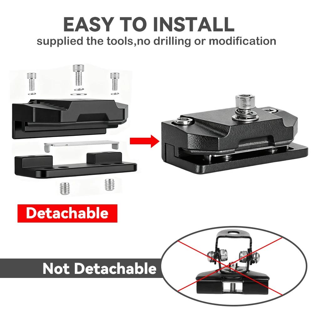 2/4pcs Car hood bracket LED Work Light mounting Bracket Led Light Bar Mount Bracket Foglight lamp Holder for Off Road Truck SUV
