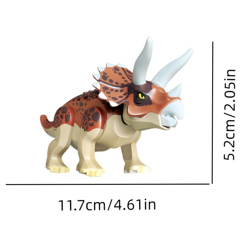 77001 DIY Dinosaurier-Montage Tyrannosaurus Rex Kleine Bausteine Spielzeugset für Jungen