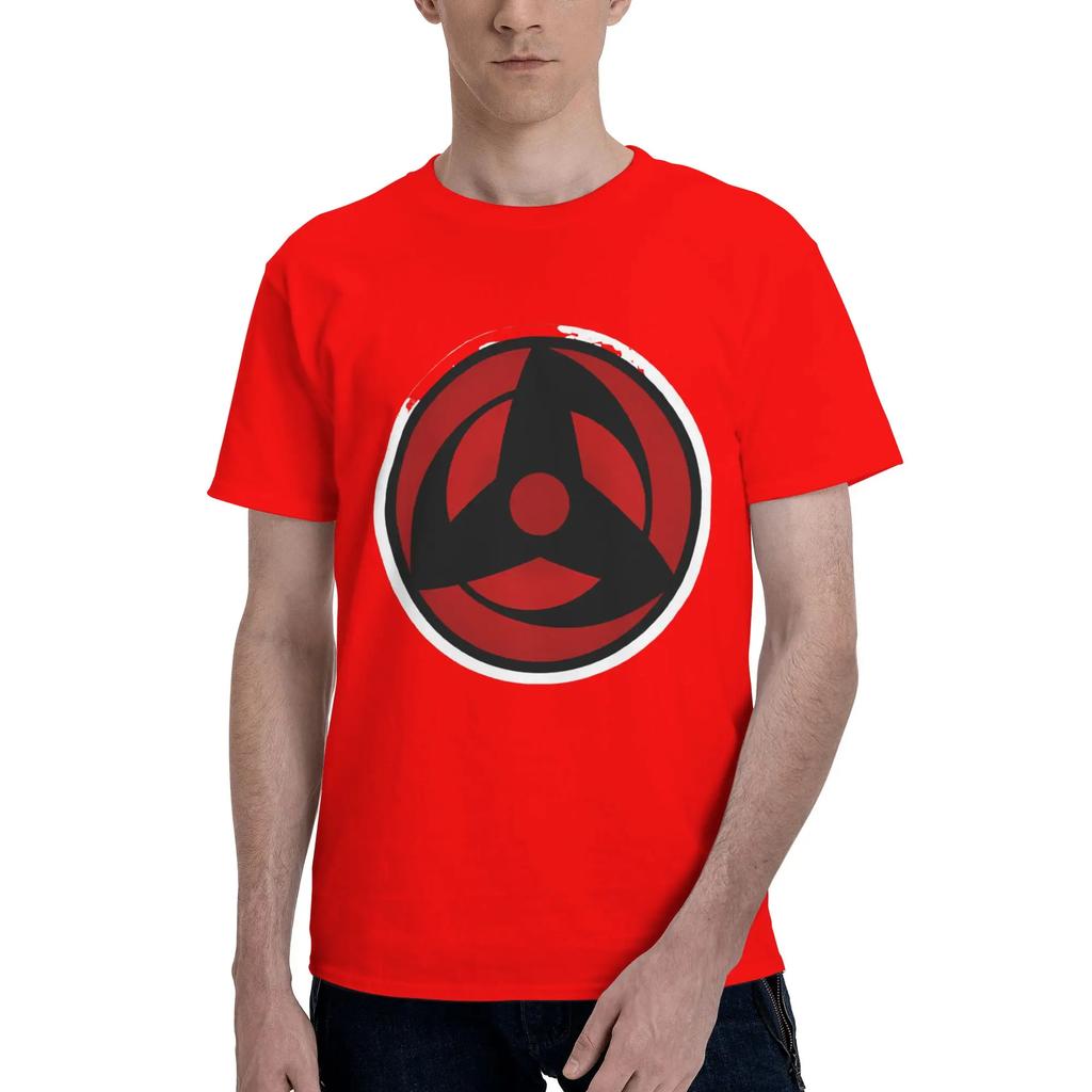 Anime Naruto Anime Sharingans Unisex TShirt Clothes Crazy Tee Shirt Short Sleeve Fugees Cotton