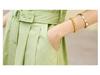 Summer Korean Drape Waist Slim Long Dress for Women - HF2510