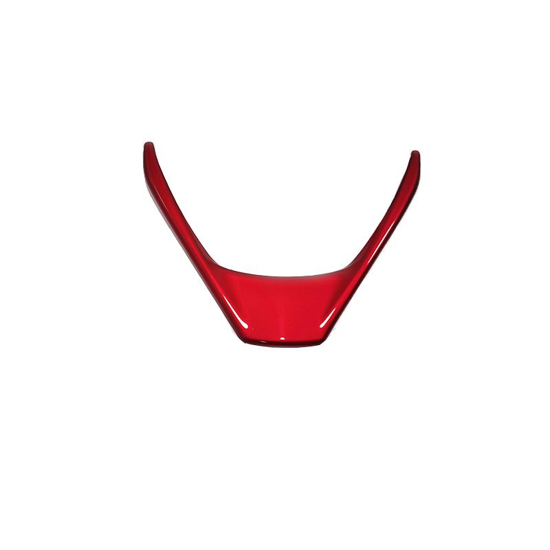 

For Toyota Corolla Auris 2014-16 17 2018 RAV4 2013-2017 Chrome Inner Steering Wheel Decoration Cover Trim Car Accessories 1pcs червоний