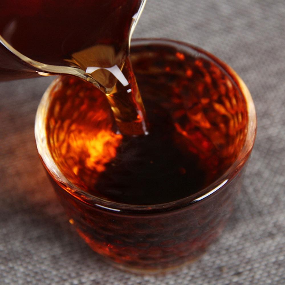 357g Lao Ban Zhang Ripe Pu-erh Tea Ancient Tree Golden Bud Yunnan