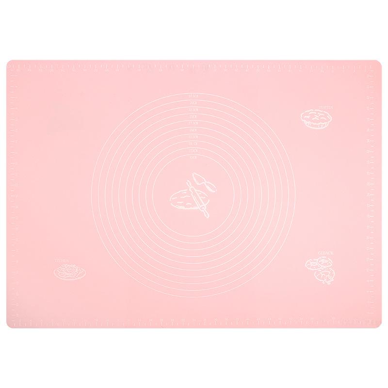 Large Non-Slip Silicone Kneading and Rolling Pad - Thick, Non-Stick Baking Mat