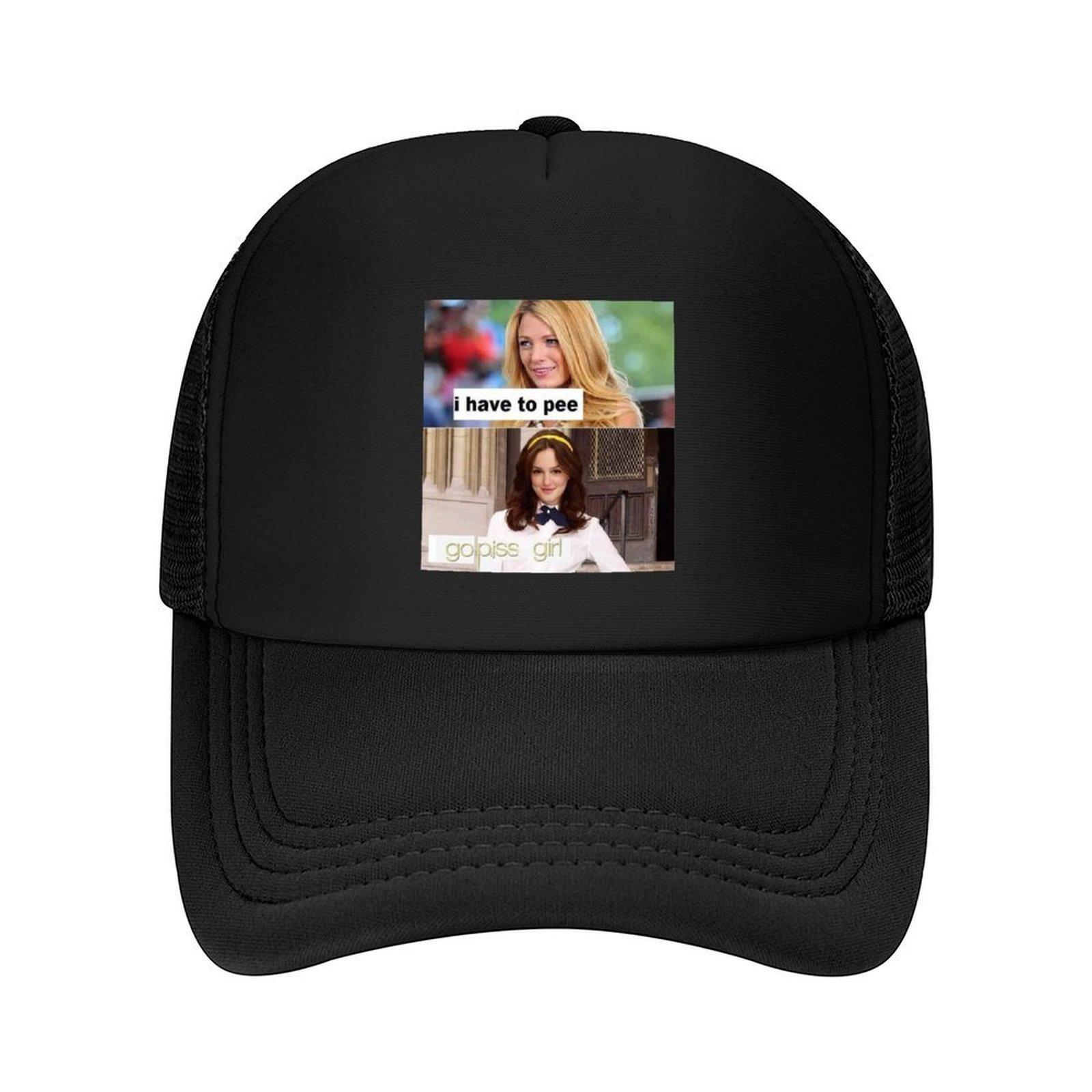 

i have to pee go piss girl Baseball Cap New In The Hat Sun Hat For Children Wild Ball Hat Fishing cap Mens Luxury Womens