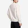 Li-Ning Fitness Series Solid Color Pullover Long-Sleeve Crew Neck Sweatshirt Women Tops Cream AWDS776-1