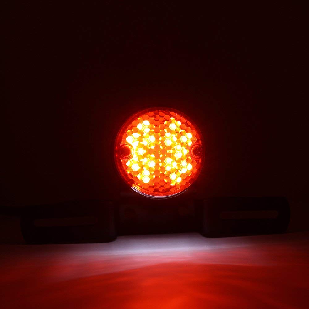 Karun Zadní světlo, Zadní světlo, Kulaté brzdové světlo, Univerzální pro Harley atd.