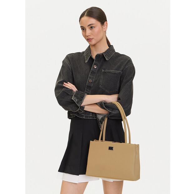 Сумка Tommy Jeans Tommy Jeans Tjw American Cool Med Tote AW0AW17297 бежевый
