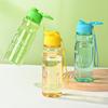 650ML Transparent&Bärbar Läckagesäker Shaker Sportvattenflaska med Lock För Skola Gym Resor Flicka Pojke BPA-fri