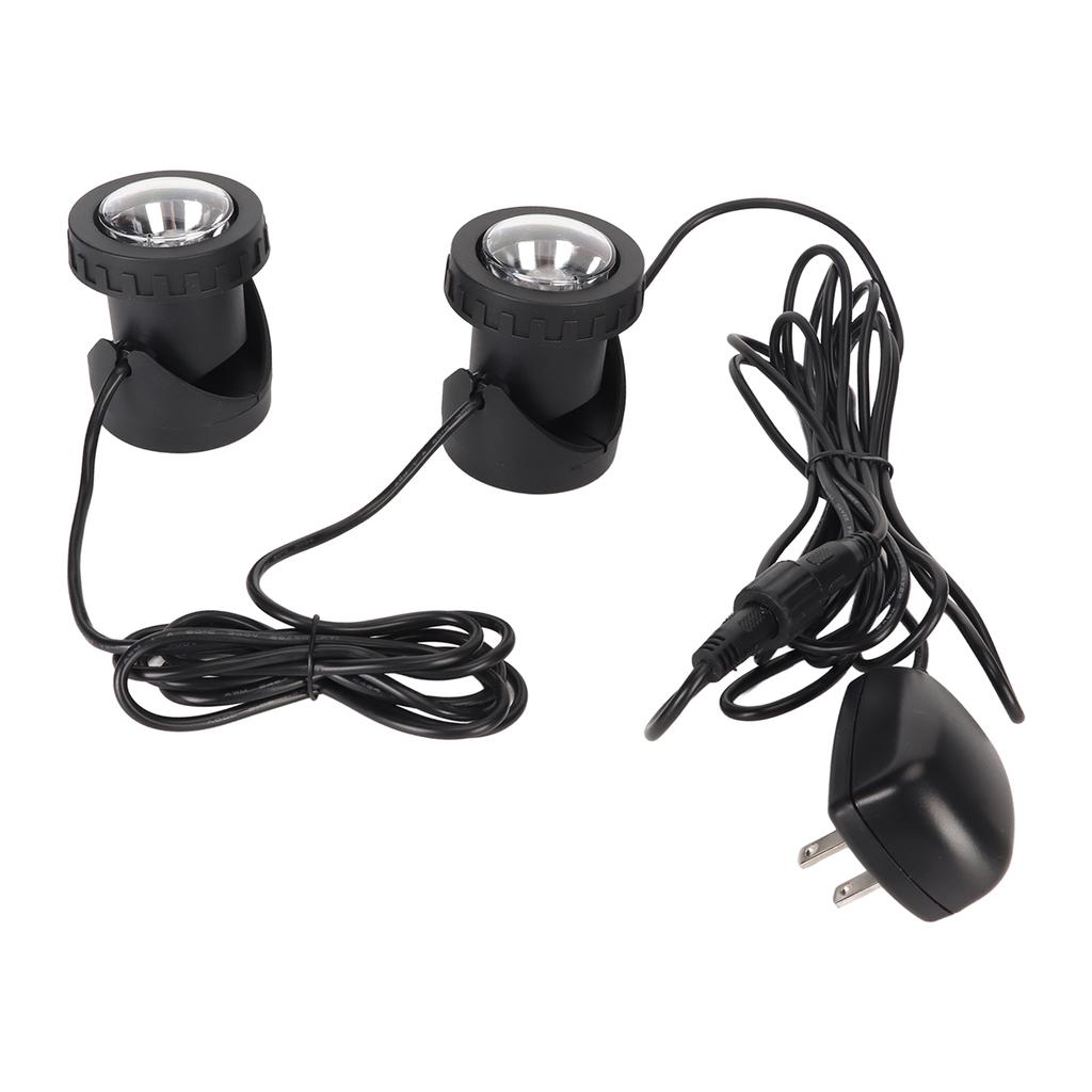 Teichleuchten Farbwechselnd IP68 Wasserdicht Tauchbare LED-Scheinwerfer mit farbigen Linsen für Aquarium