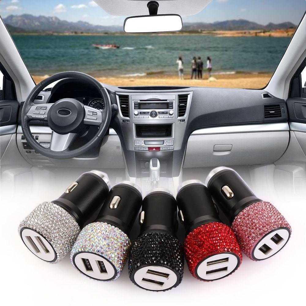 

Bling Fast Adapter Multi-Function Car Charger Socket universal Car Charger Woman