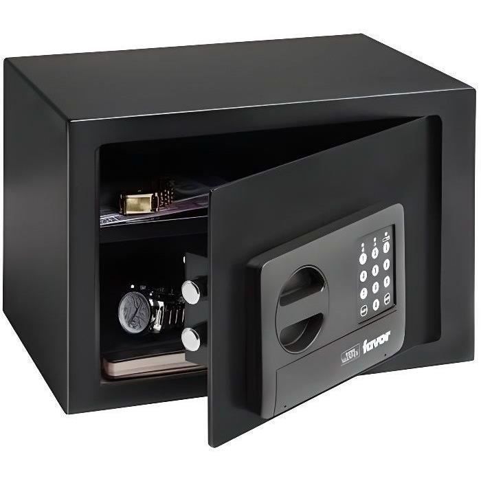 Tresor Favor S5 E - BURG WACHTER - Doppelbartschloss - 22 L - Schwarz