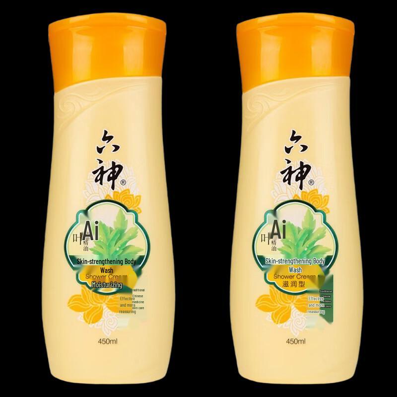 Liushen Mugwort Moisturizing Shower Gel