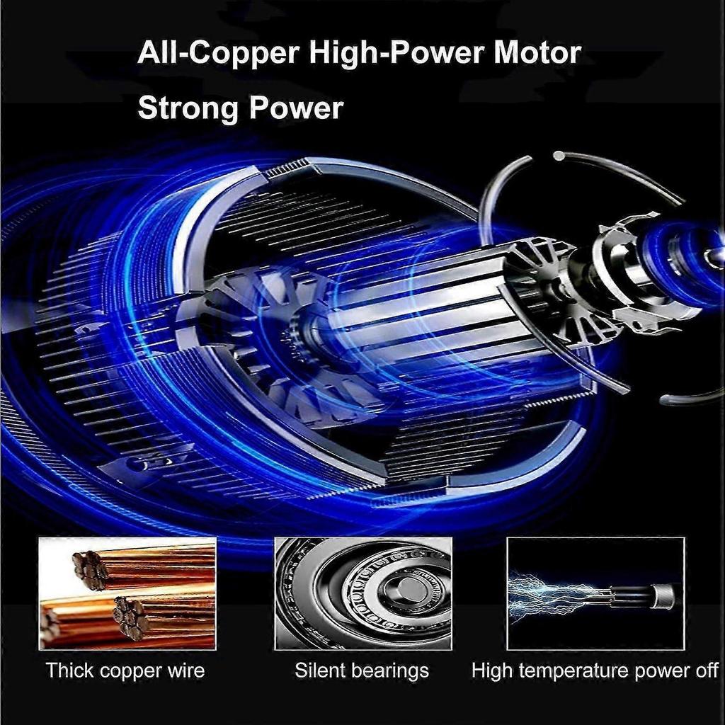 Soplador Centrífugo Industrial con Motor de Cobre Puro, Flujo de Aire, Bajo Ruido, 180W, 220V menos