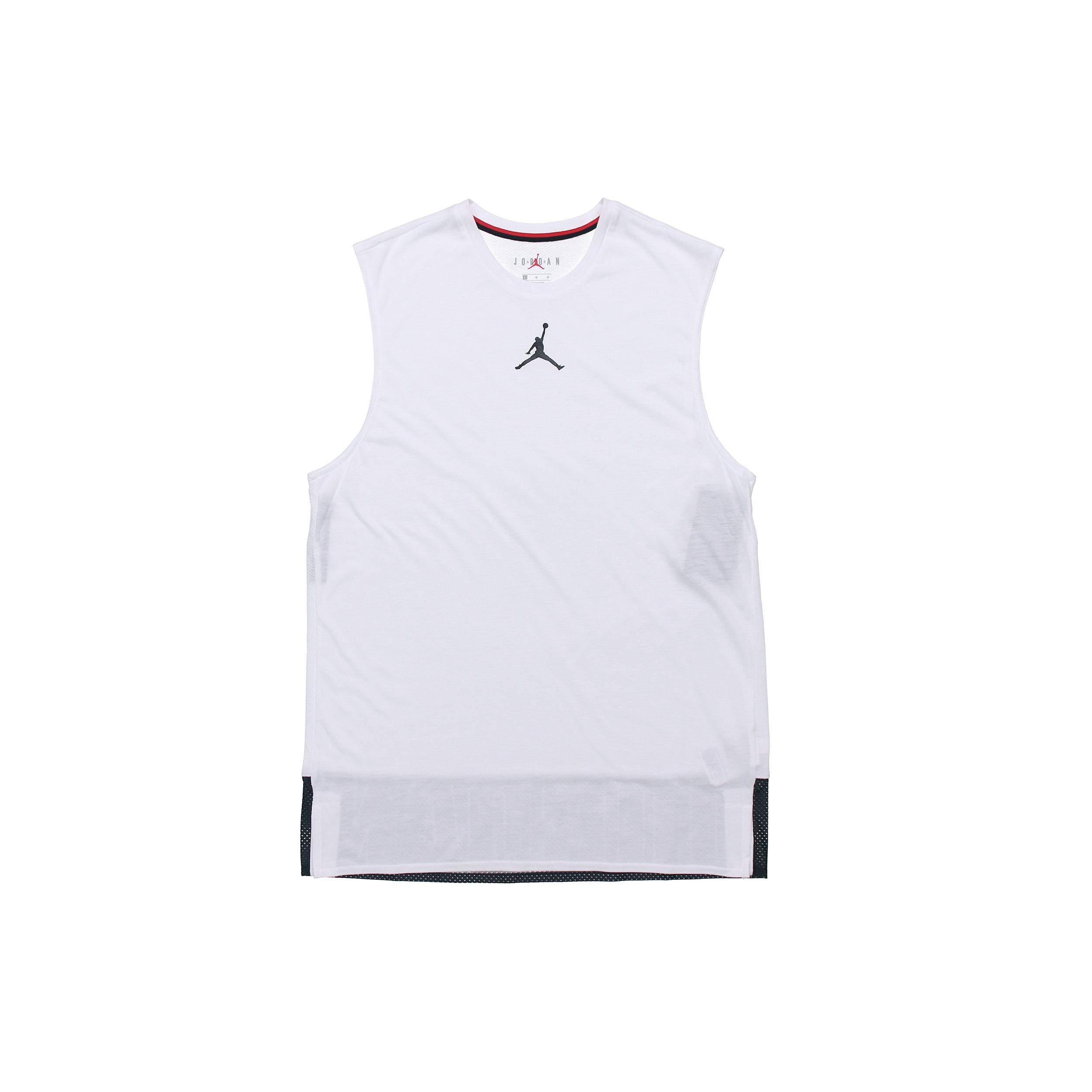 Air Jordan Basketball Training Sports Sleeveless Vest White Men s CJ4576-100 XXXL