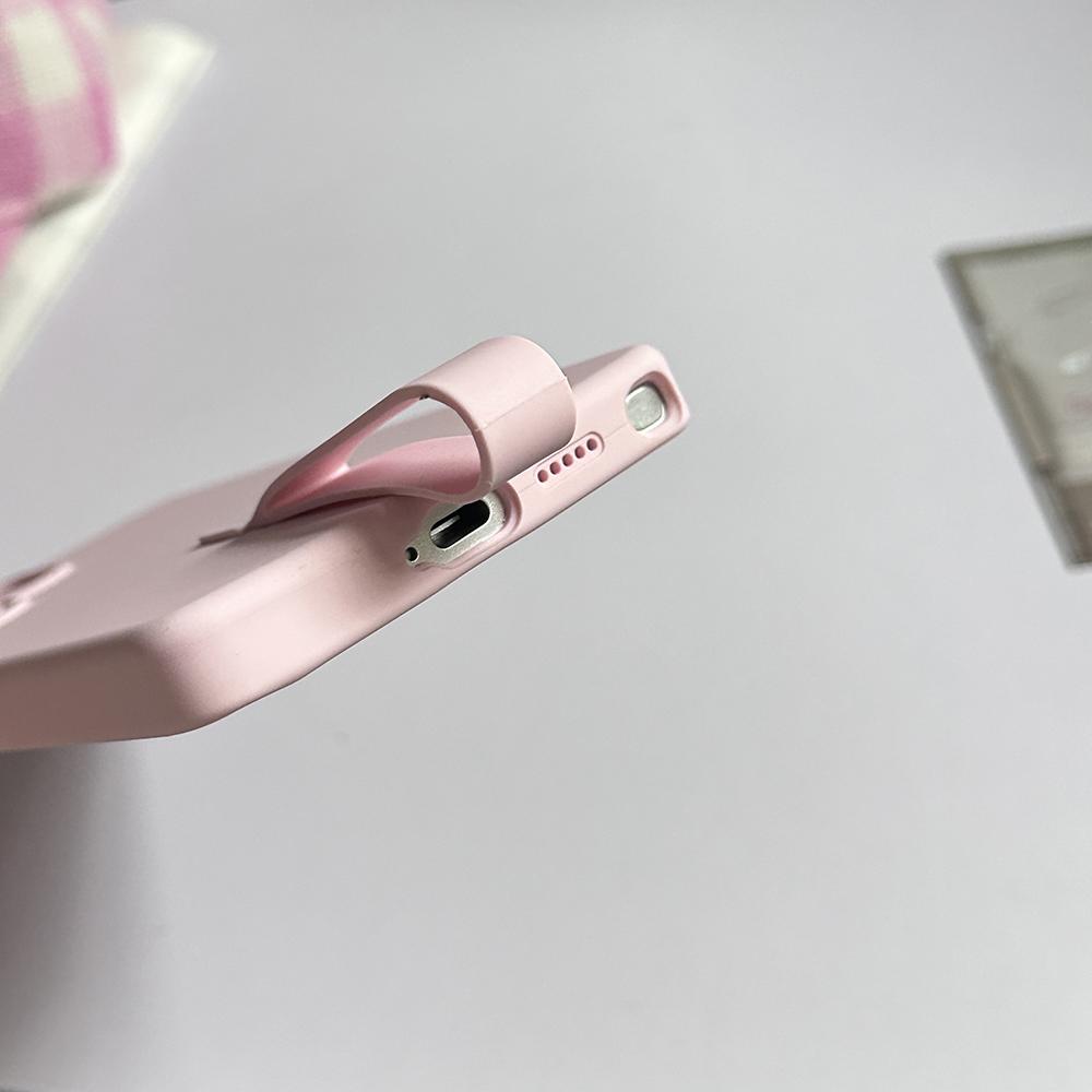 For Samsung Galaxy S25 Ultra Case with Finger Strap Soft Silicone Phone Back Cover