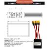 20V‑72V 40A Dual Battery Connector Electric Bike Double Battery Discharge Converter