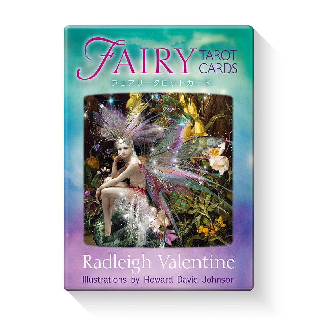 Feen-Tarotkarten [Januar 2024 Überarbeitete Ausgabe] Tarotkarten mit japanischer Anleitung, Radley Valentine, Fee (Tarotkarten-Serie) black