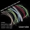 1–6 Packs Semi-Rigid Liner & Soft Junction Tubbing – Clear Fly Tying Tubes for Salmon, Trout, Steelhead Streamers and Tube Flies