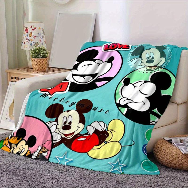 

1pc, Mickey Mouse Love Throw Blanket Perfect for Home Decor, Couch Cover, Outdoor Use, Gifts, Travel 80cmx120cm