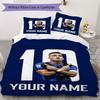 Biancheria da letto Inter Milano con nome personalizzato, Set piumone Copripiumone Federa Regalo di compleanno per la casa(1 * copripiumino + 2 * federa, senza nucleo)_xia