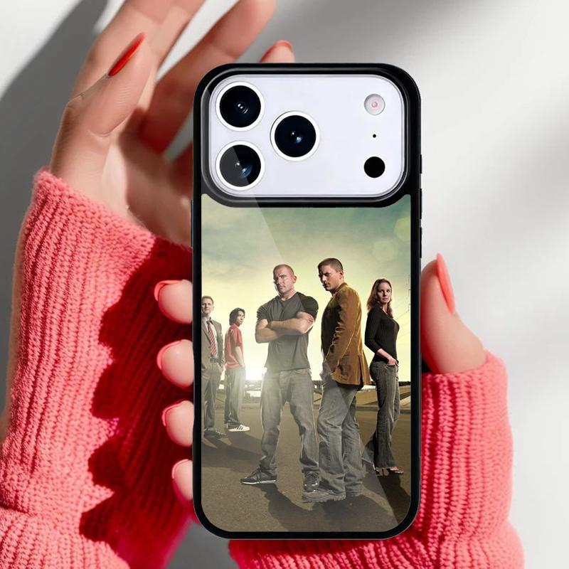 Prison Break print Phone Case for iPhone 17 Air 16e 15 14 13 Pro Max Back Cover for 12 11 Pro Coque