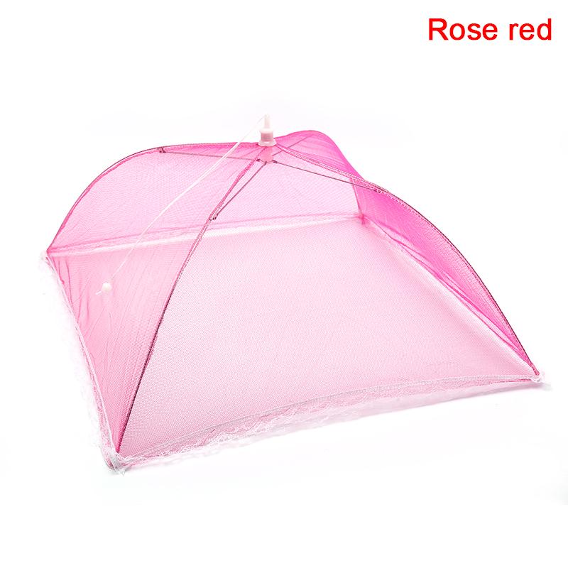 Mesh Screen Protect Food Cover Folding Net Umbrella Kitchen Picnic Food Cover