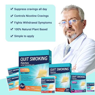 Step 1 30 Abstain Mist Patches, Male And Female Stickers, Full Body Herbal Breathable Patches(1 Box)
