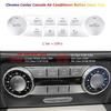 For Mercedes Benz W204 W164 C218 X164 X204 Car Console Air AC ZONE Switch Cover