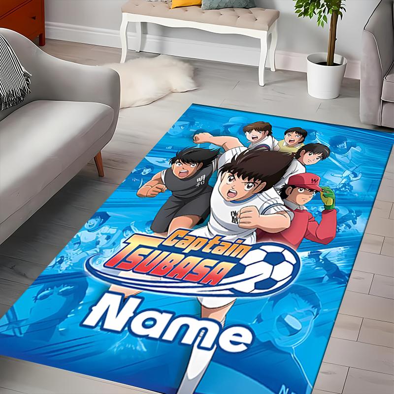 Custom Personalization Captain Tsubasa Dream Team Area Rug - Perfect For Kitchen, Bathroom,Laundry Room Decor Large Size Available,Gift All Seasons