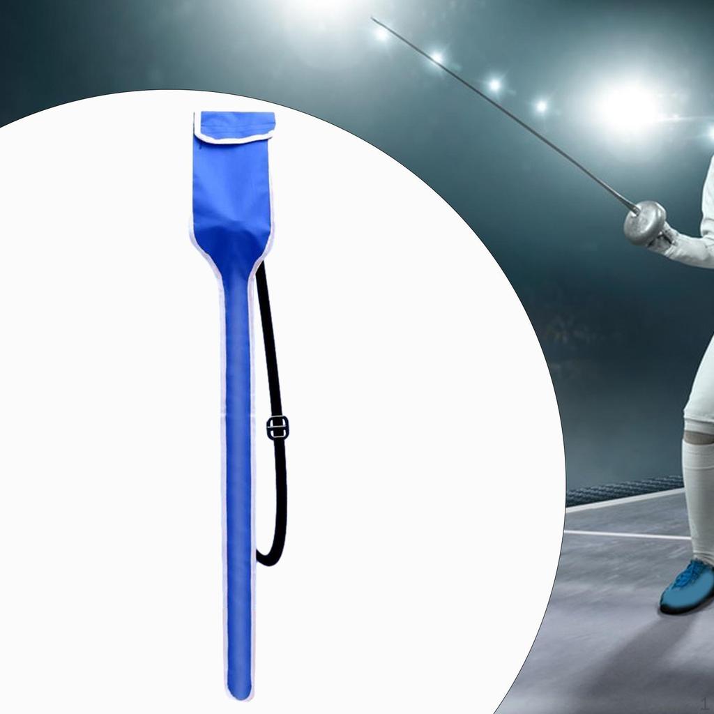 Adult Fencing Sword Bag Sling Gift for Fencer Waterproof Foil, Saber and Epee