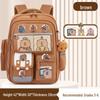 Kuromi Kids' School Backpack: Large Capacity, Spine Protection, Ages 6-12, Grades 1-6