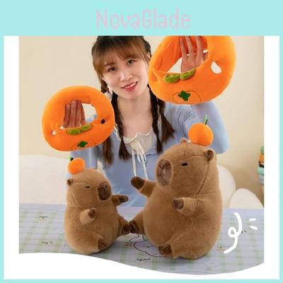 Cute Capybara Plush Stuffed Animal Pp Cotton Filled Soft Toy Perfect For Kids And Adults