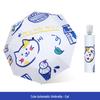 PULIAN Cute Cartoon Penguin 3-Fold UV Umbrella