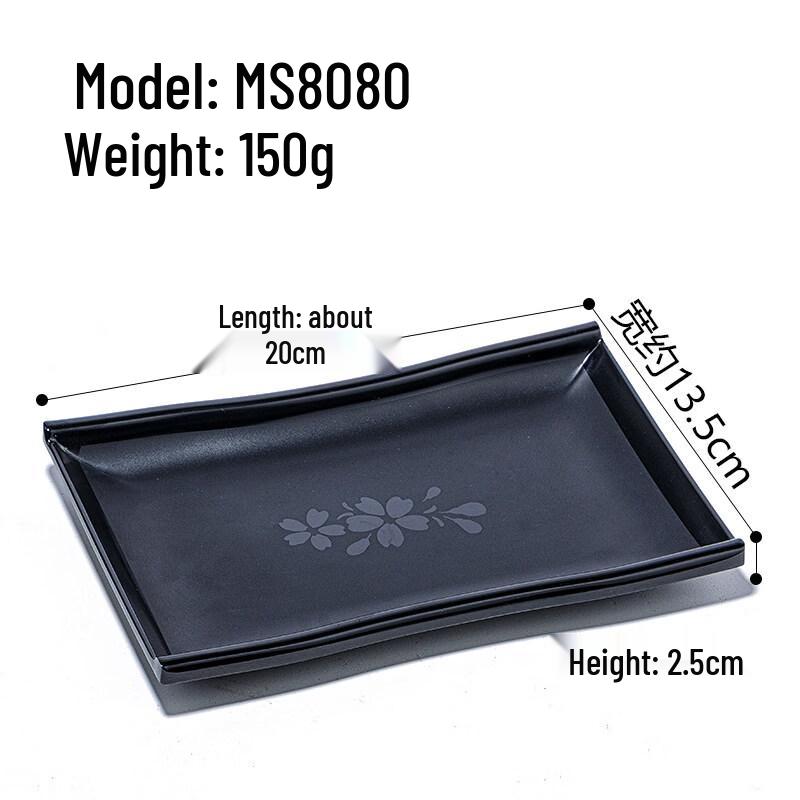 

Commercial Melamine Matte Rectangular Plate