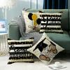 New Graduation Season Simple Printed Pillow Living Room Bedroom Home Sofa Bedside Pillow Cover Cushion Cover