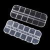 Art Charms Rhinestones Storage Box Jewelry Organizer Empty Case Nail Art Rhinestone Storage Box