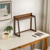 Leiterförmiges Schreibtisch-Bücherregal Platzsparendes Bücherregal Stabil für das Schlafzimmer