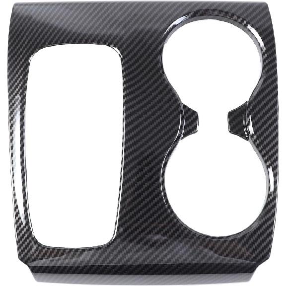Gear Shift Panel Cover for Honda Pilot 2016-2020/ Honda Ridgeline 2017-2020, Gear Shift Knob Console Panel Trim, ABS Center Console Cup Holder Frame