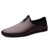 Fashion Fashion Genuine Leather Men's Casual Shoes Luxury Brand Formal Men Loafers Moccasins Italian Breathable Slip on Male Boat Shoes