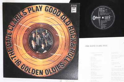 LP Record DAVE CLARK FIVE  Play Good Old Rock  Roll  16 Gold OP80398 ODEON 1971 Japan Rock Used
