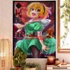 Higurashi When They Cry Cartoon Tapestry Science Fiction Room Tapestry Home Decor Art Decor Home Decoration Home Dorm Tapestry