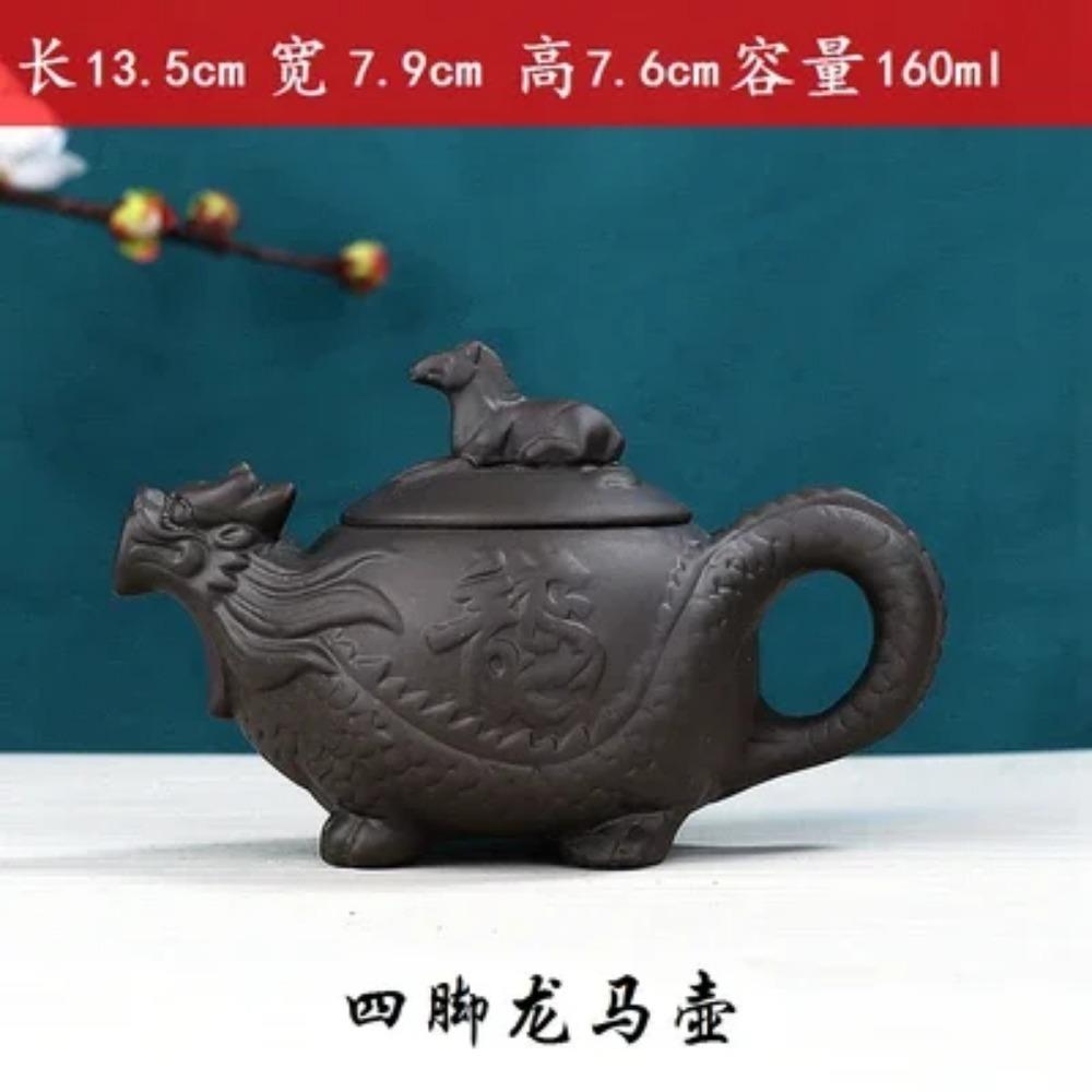 Classic Yixing Purple Clay Teapot Handmade Zhu Mud Beauty Kettle Household Filter Tea Sets Custom Chinese Zisha Tea Infuser