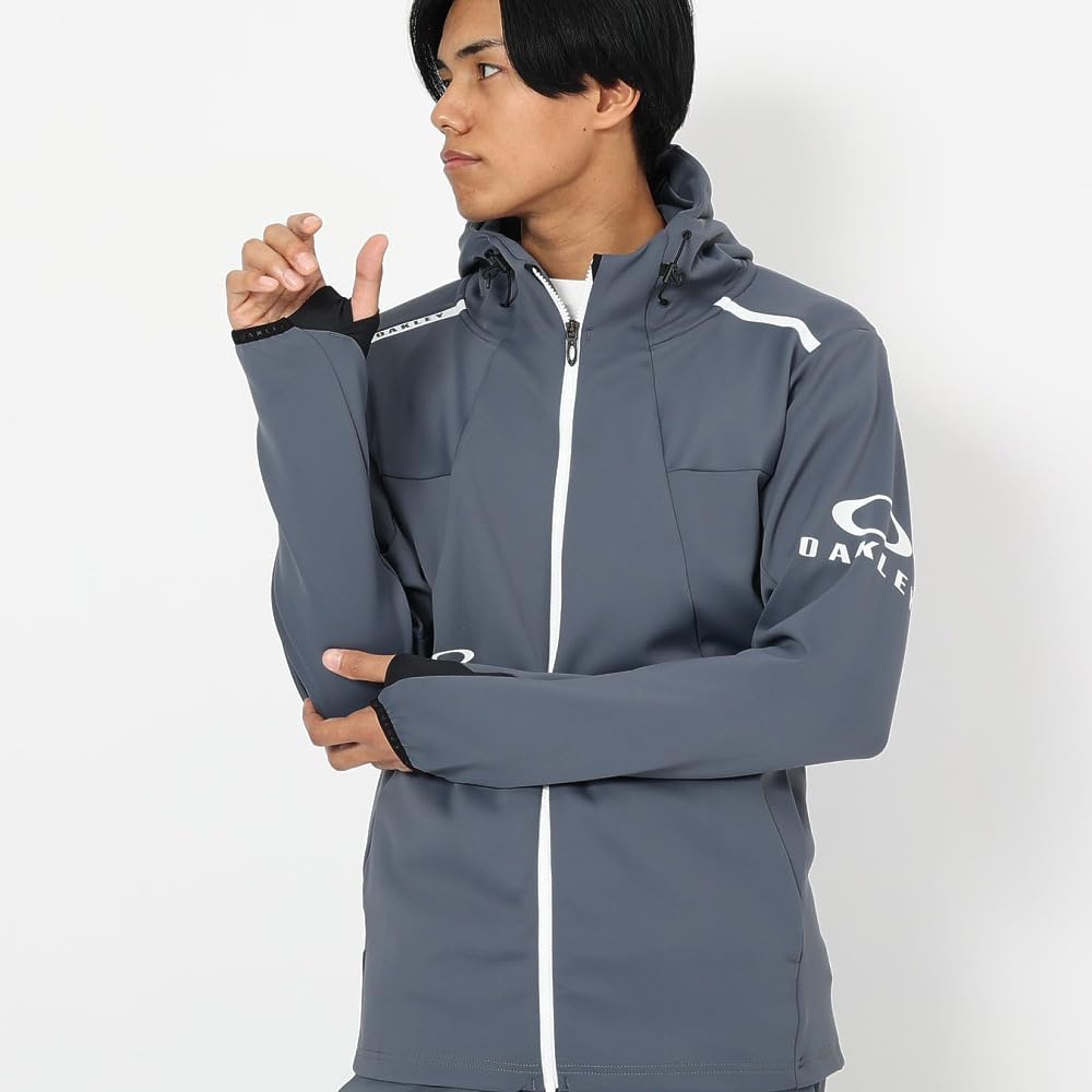 Oakley Enhance 3RDG Synchronism Gray US Size M to Japanese Size FOA408984 Jacket, 9.0mm, 23BM, Dust, (equivalent L),