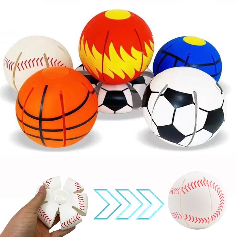 Interactive And Engaging Parent-child Toy Transformable Disc Stress Relief Ball
